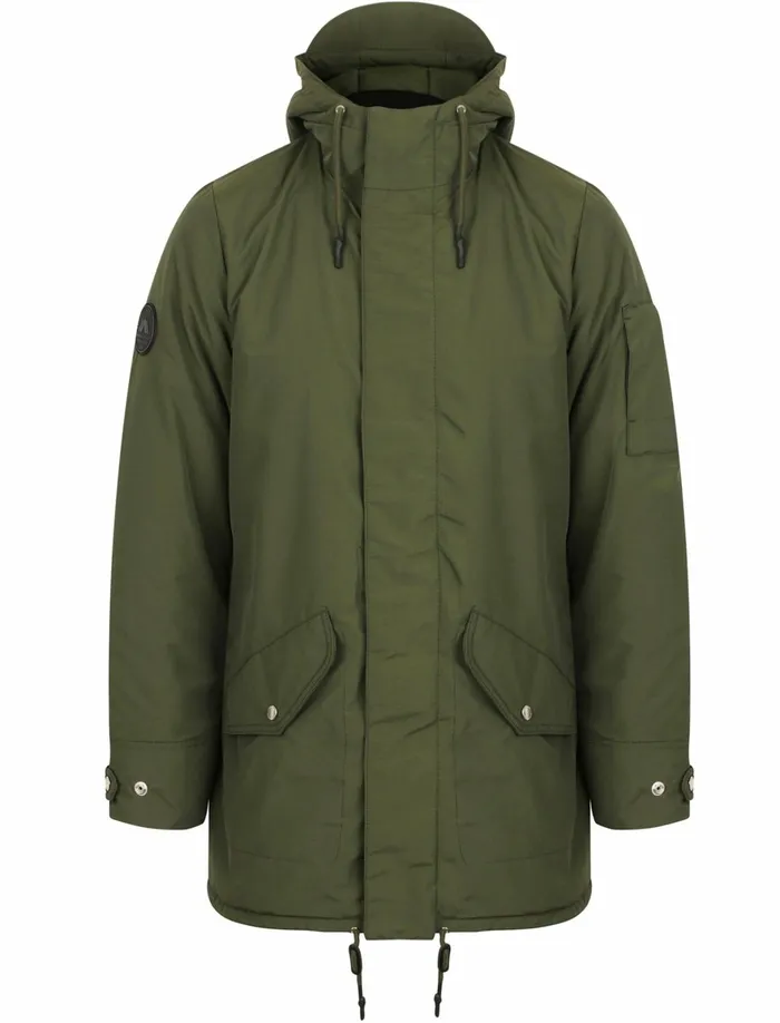 Men Jackets and Coats Tokyo Laundry Eskell Hooded Parka Coat With Quilted Lining In Khaki 8211 Tokyo Laundry Khaki Men Jackets and Coats Tokyo Laundry Eskell Hooded Parka Coat With Quilted Lining In Khaki 8211 Tokyo Laundry Khaki