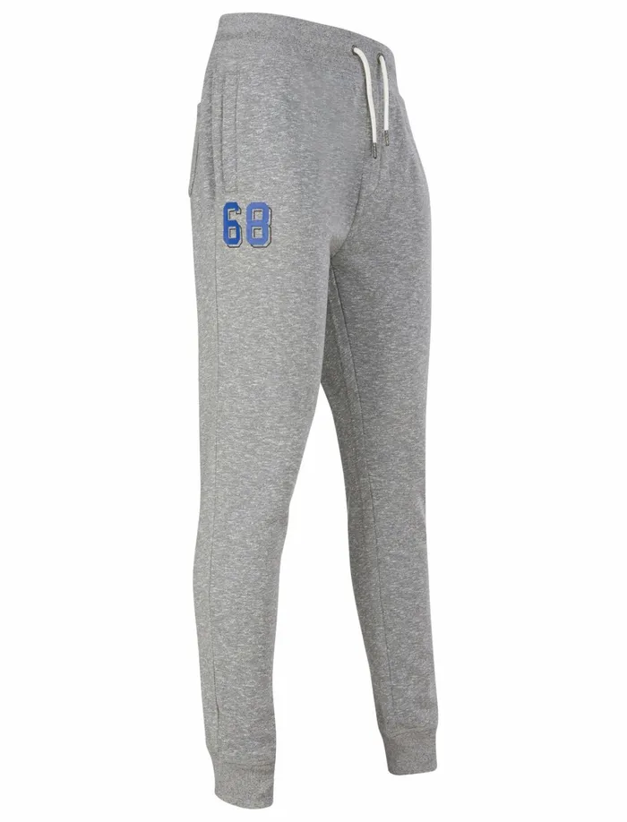 Men Joggers Tokyo Laundry Crafty Brushback Fleece Cuffed Joggers In Light Grey Grindle 8211 Tokyo Laundry Grey
