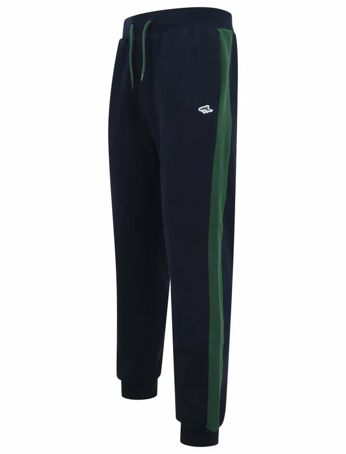 Men Joggers Tokyo Laundry Padfield Cuffed Joggers With Coloured Side Panel Detail In Hunter Green 8211 Le Shark Green Men Joggers Tokyo Laundry Padfield Cuffed Joggers With Coloured Side Panel Detail In Hunter Green 8211 Le Shark Green