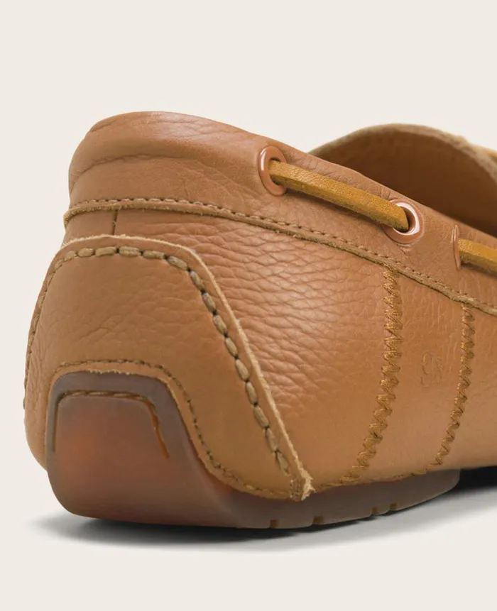 Men Loafers Kenneth Cole GENTLE SOULS Nyle Leather Driver Boat Shoe Luggage Men Loafers Kenneth Cole GENTLE SOULS Nyle Leather Driver Boat Shoe Luggage