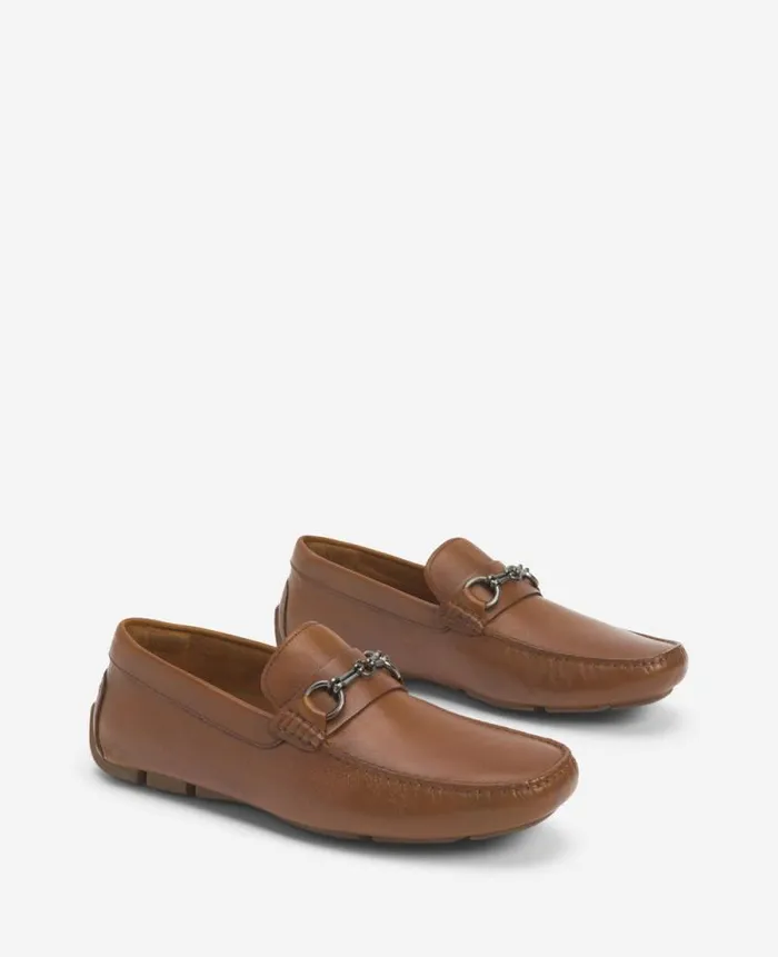 Men Loafers Kenneth Cole Theme Bit Detail Driver Cognac Men Loafers Kenneth Cole Theme Bit Detail Driver Cognac