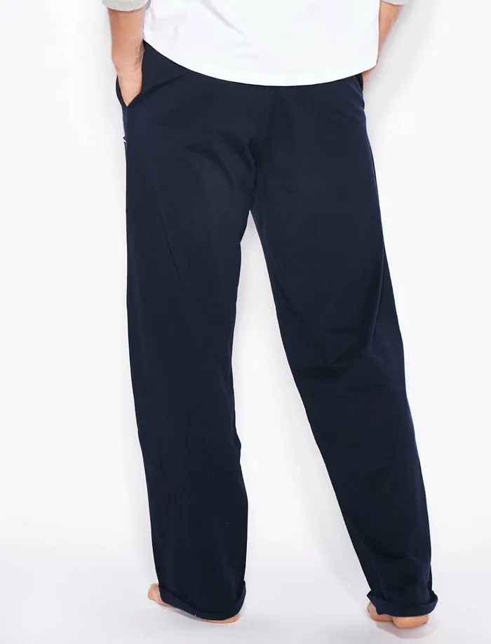 Men Loungewear Tokyo Laundry Inversion Cotton Jersey Lounge Pants In Sky Captain Navy 8211 Tokyo Laundry Navy