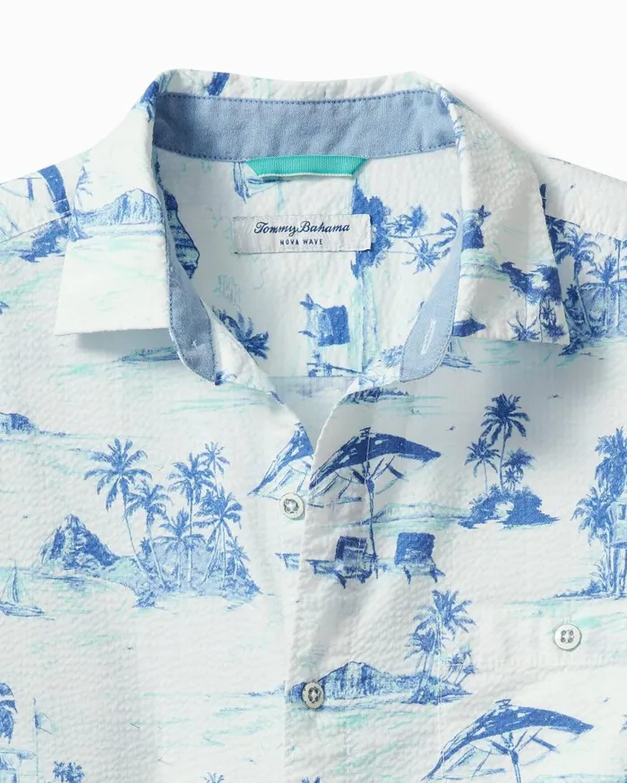 Men Nova Wave Beach Days ShortSleeve Shirt White Tommy Bahama Shirts Men Nova Wave Beach Days ShortSleeve Shirt White Tommy Bahama Shirts