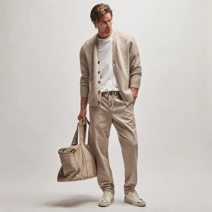 Men PantsDenim James Perse Cotton Twill Pant Toast Pigment