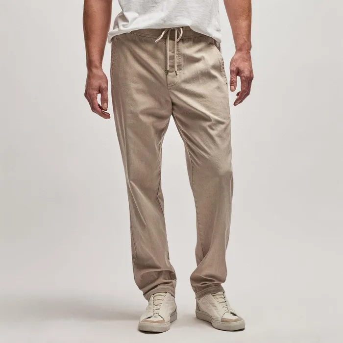 Men PantsDenim James Perse Cotton Twill Pant Toast Pigment