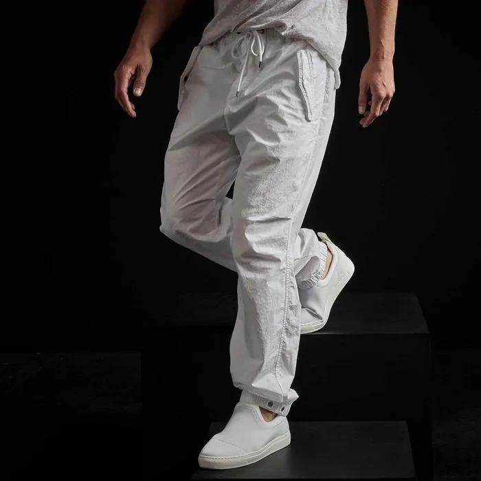 Men PantsDenim James Perse Parachute Flight Pant White