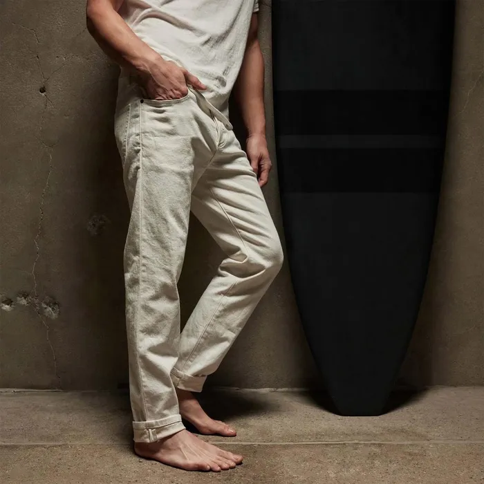 Men PantsDenim James Perse Selvedge Denim Jean Natural