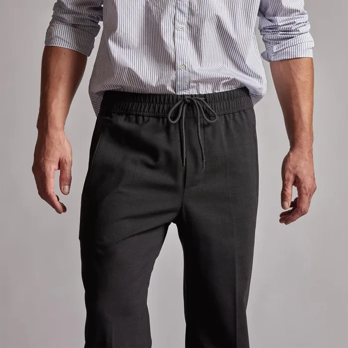 Men PantsDenim James Perse Stretch Wool Blend Pant Coal