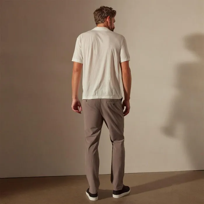 Men PolosNovelty Tops James Perse Luxe Lotus Jersey Polo White