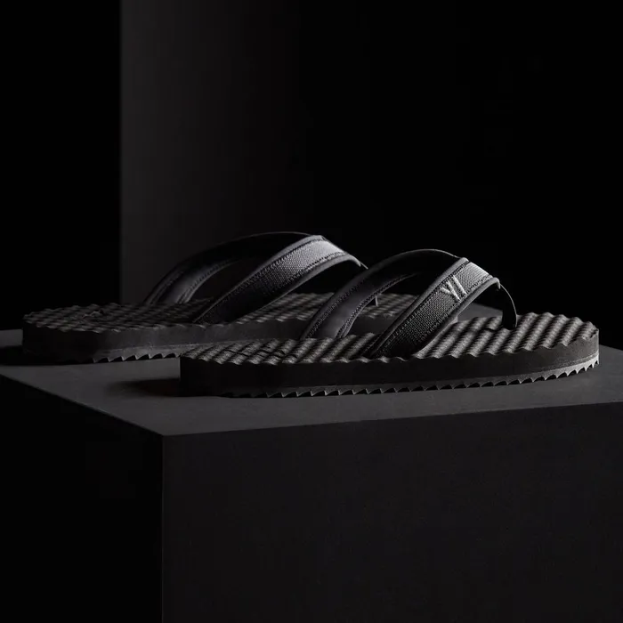 Men Sandals James Perse Men039S Sport Flip Flop Blackblack