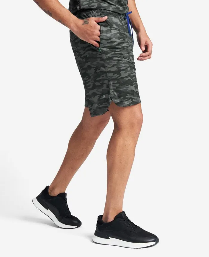 Men Shorts Kenneth Cole Active Stretch Short Black Camo