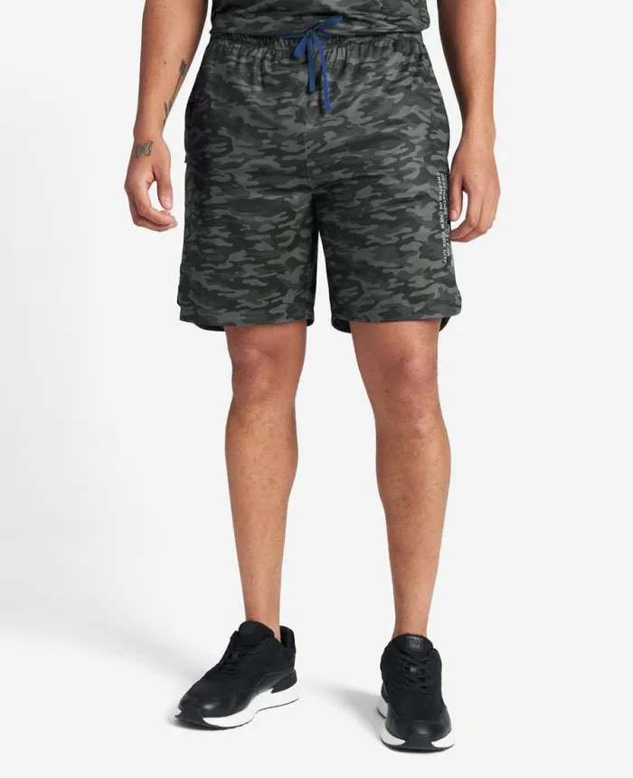 Men Shorts Kenneth Cole Active Stretch Short Black Camo Men Shorts Kenneth Cole Active Stretch Short Black Camo