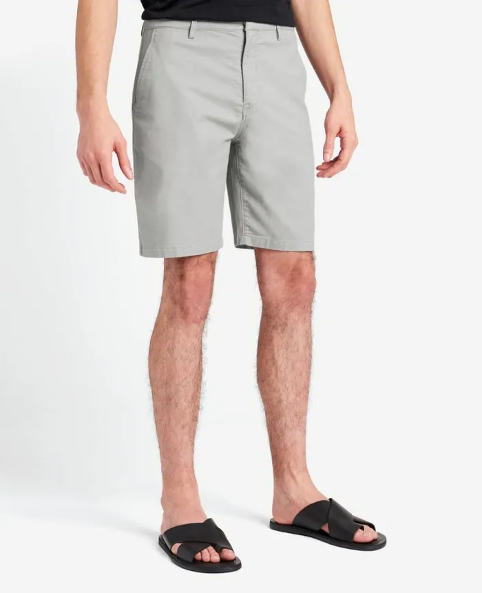Men Shorts Kenneth Cole Stretch Tailored Shorts Grey