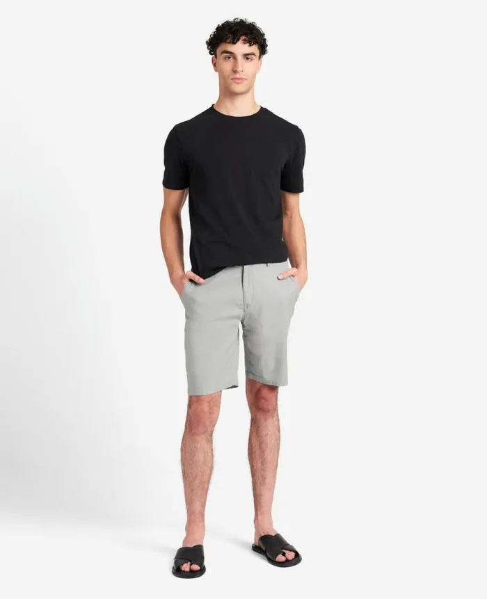 Men Shorts Kenneth Cole Stretch Tailored Shorts Grey Men Shorts Kenneth Cole Stretch Tailored Shorts Grey