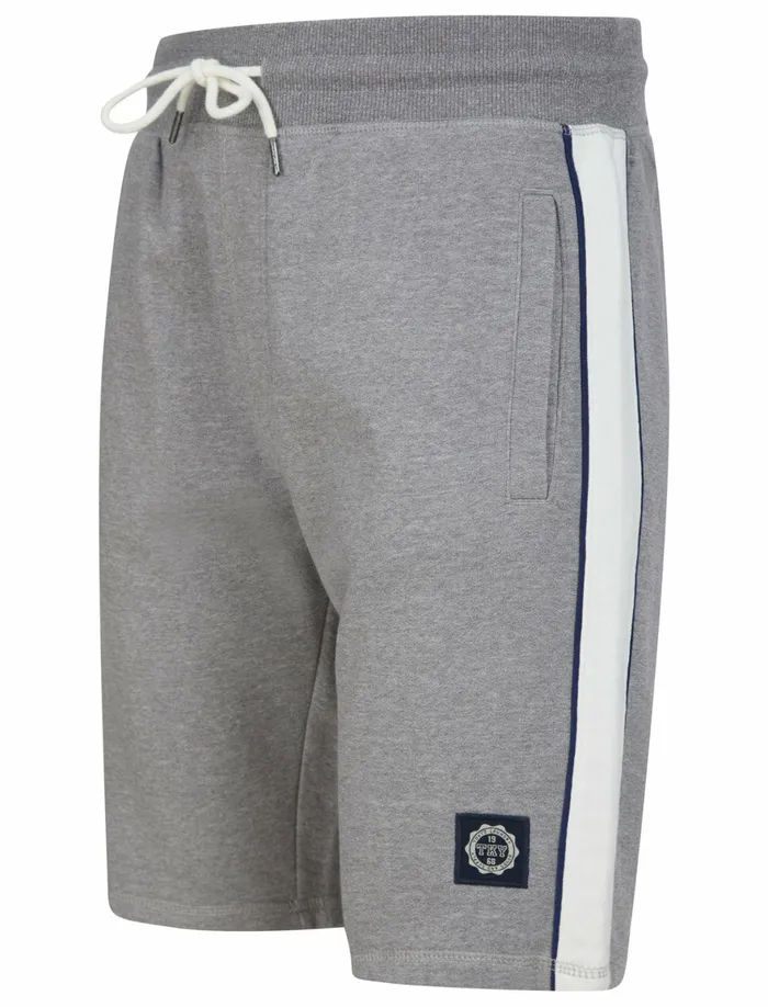 Men Shorts Tokyo Laundry Rocky Short Brushback Fleece Jogger Shorts In Light Grey Marl 8211 Tokyo Laundry Grey Men Shorts Tokyo Laundry Rocky Short Brushback Fleece Jogger Shorts In Light Grey Marl 8211 Tokyo Laundry Grey