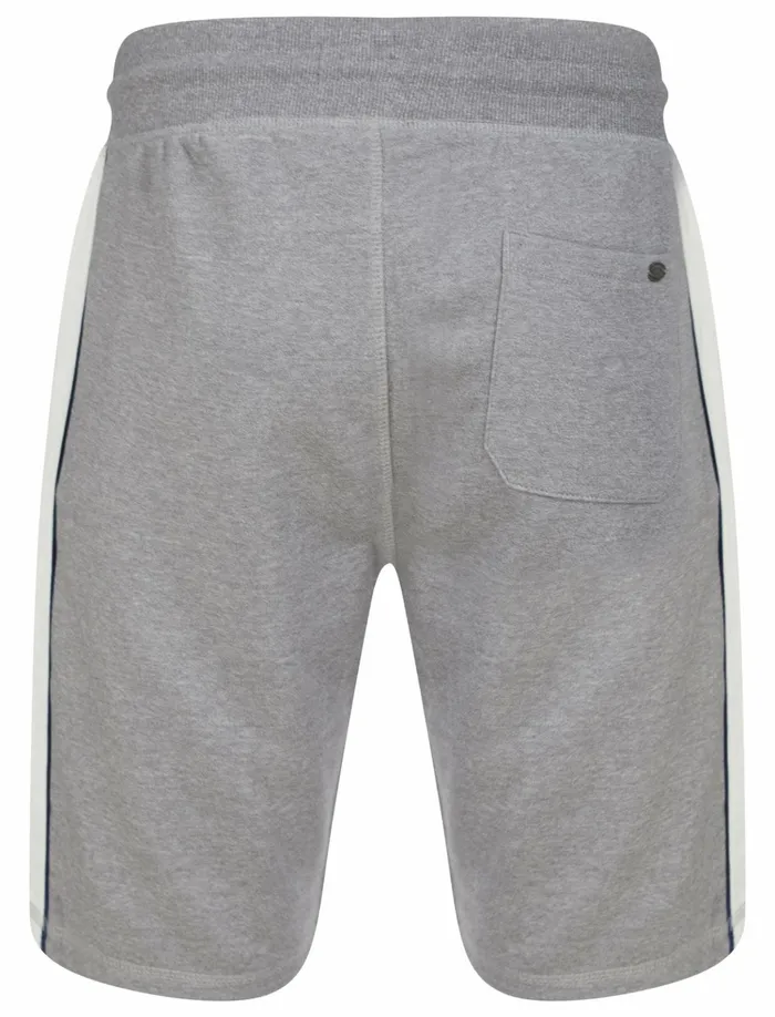 Men Shorts Tokyo Laundry Rocky Short Brushback Fleece Jogger Shorts In Light Grey Marl 8211 Tokyo Laundry Grey