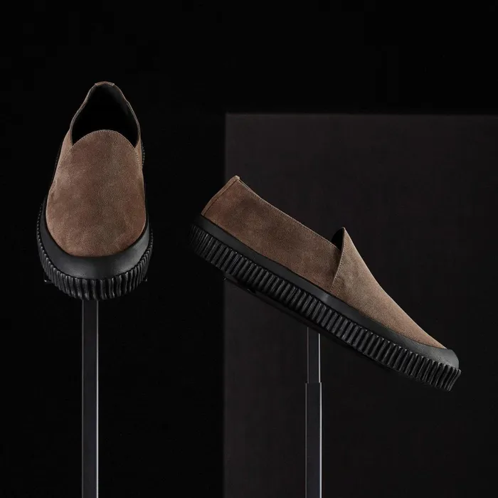 Men SlipOns James Perse Men039S Vulcanized Slip On Loafer Cement