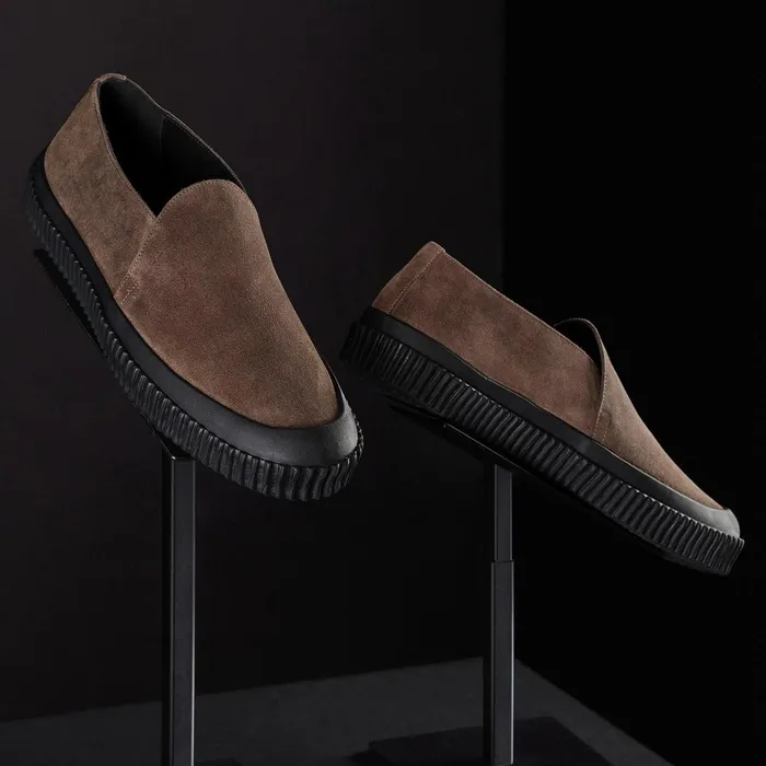 Men SlipOns James Perse Men039S Vulcanized Slip On Loafer Cement