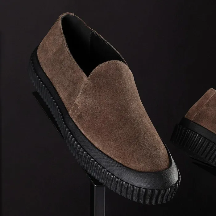 Men SlipOns James Perse Men039S Vulcanized Slip On Loafer Cement