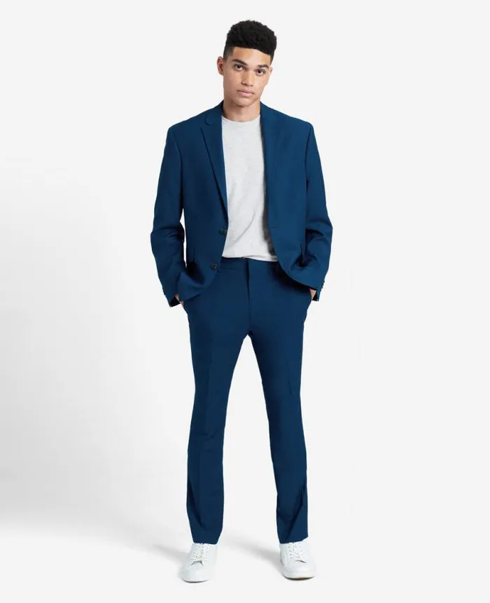 Men Suits and Suit Separates Kenneth Cole Ready Flex Suit Separate Jacket Blue Men Suits and Suit Separates Kenneth Cole Ready Flex Suit Separate Jacket Blue