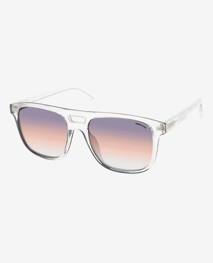 Men Sunglasses Kenneth Cole Men039s Square Sunglasses Grey