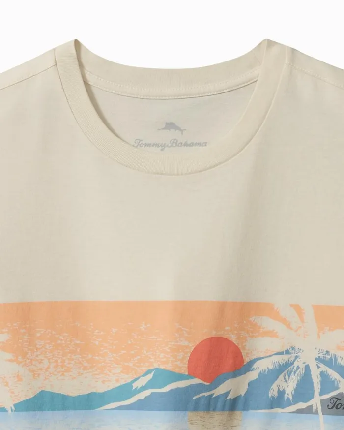 Men Sunset Hour Graphic TShirt Vanilla Ice Tommy Bahama TShirts Men Sunset Hour Graphic TShirt Vanilla Ice Tommy Bahama TShirts