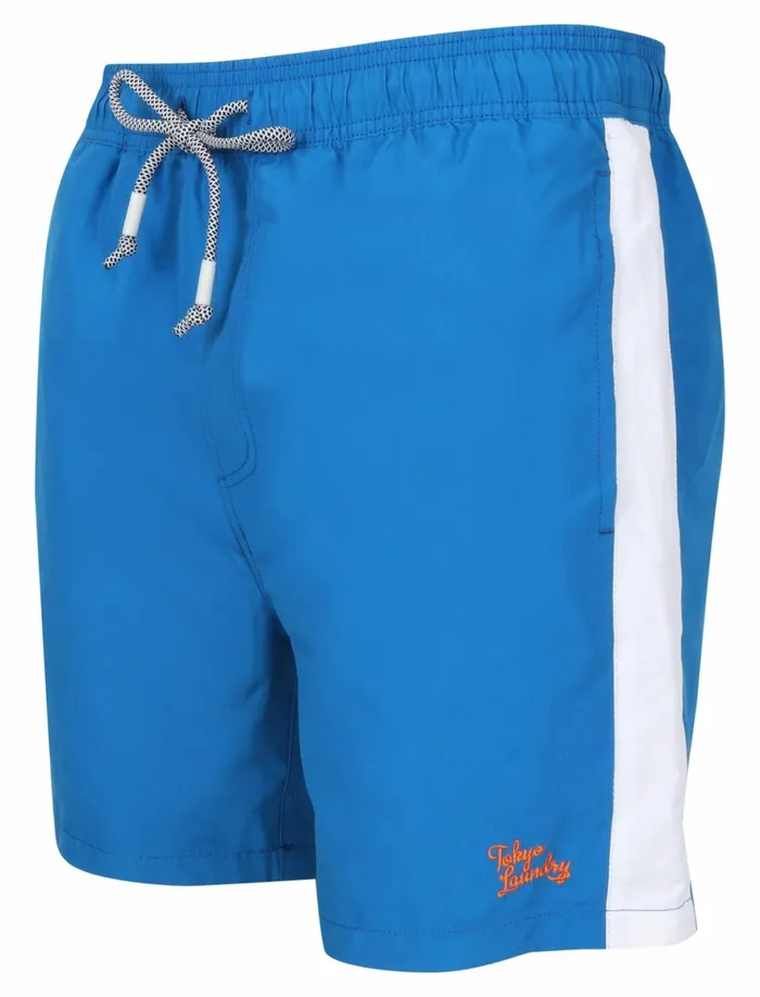 Men Swimwear Tokyo Laundry Velorium Swim Shorts With Free Matching Sliders Set In Turkish Sea 8211 Tokyo Laundry Blue Men Swimwear Tokyo Laundry Velorium Swim Shorts With Free Matching Sliders Set In Turkish Sea 8211 Tokyo Laundry Blue