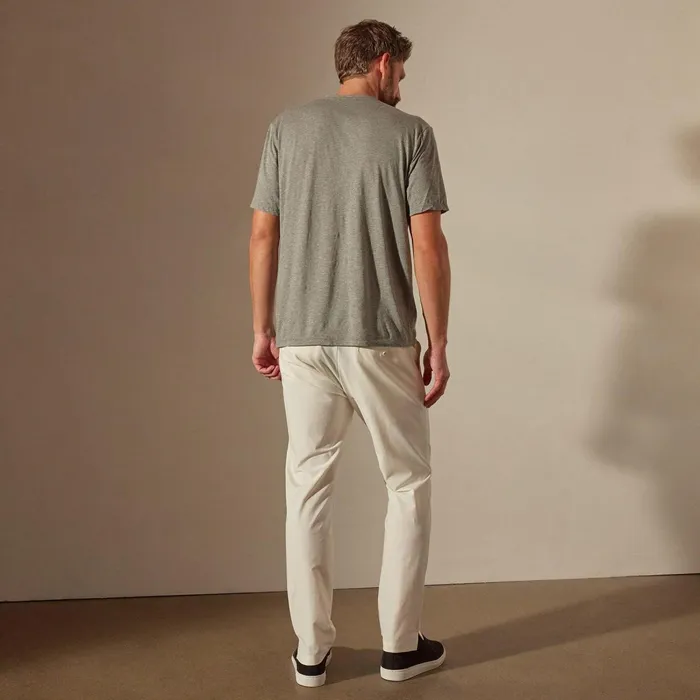 Men TShirts James Perse Luxe Lotus Jersey Tee Heather Grey