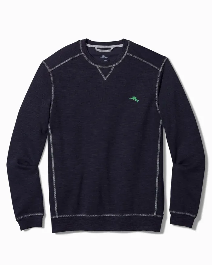 Men Tobago Bay Crewneck Sweatshirt Ocean Deep Tommy Bahama Sweatshirts