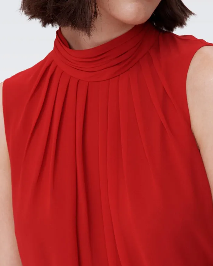 Menon Dress Magenta Women DVF Dresses