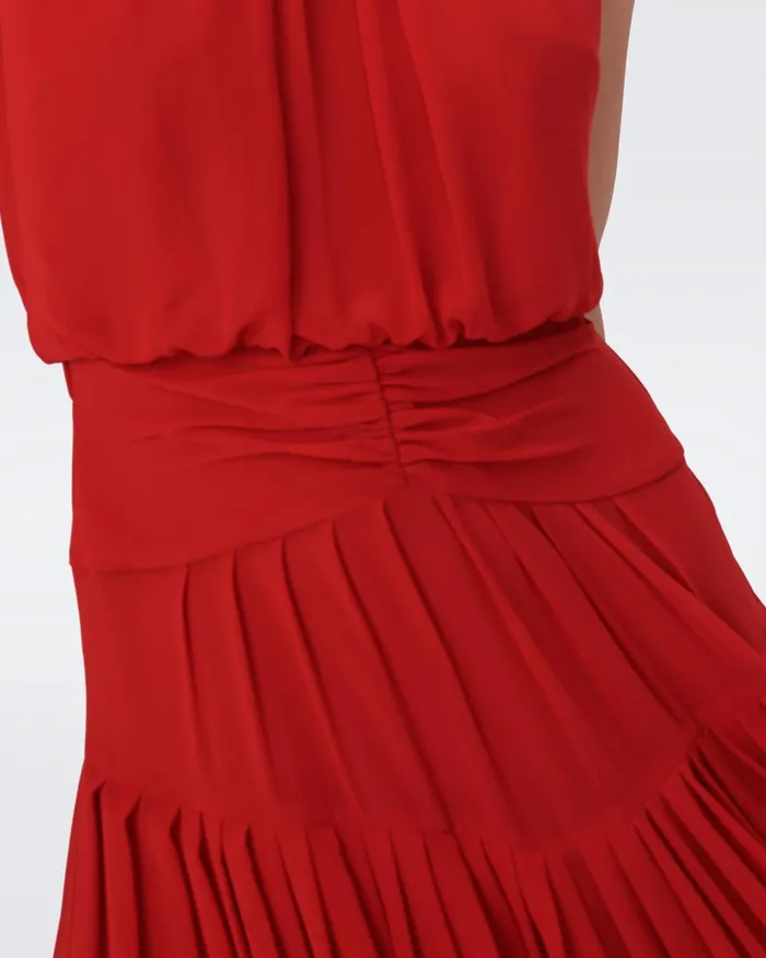 Menon Dress Magenta Women DVF Dresses