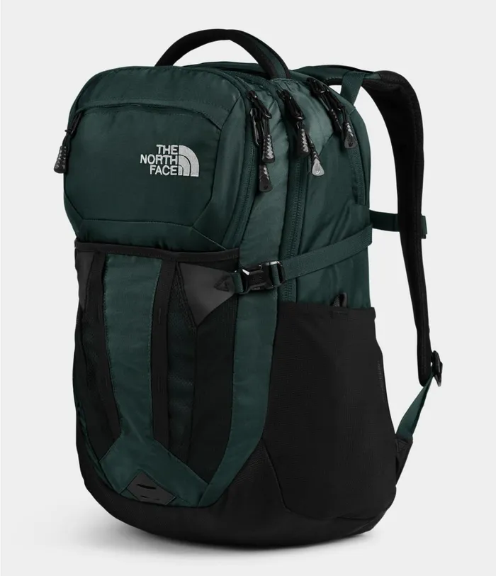 Mens Backpacks The North Face Recon Backpack Scarab Greentnf Black