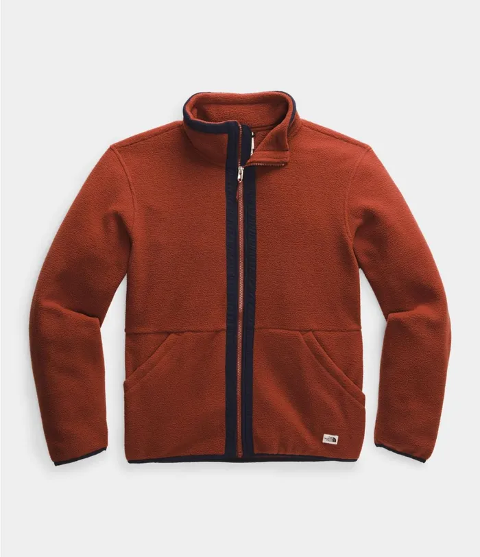 Mens Fleece The North Face Carbondale Full Zip Brandy Brownaviator Navy