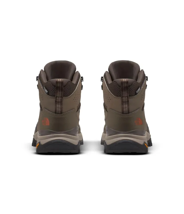 Mens Hiking The North Face Hedgehog Fastpack II Mid WP Bipartisan Browncoffee Brown