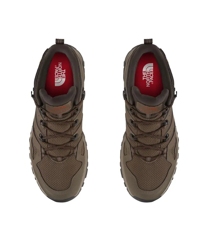 Mens Hiking The North Face Hedgehog Fastpack II Mid WP Bipartisan Browncoffee Brown