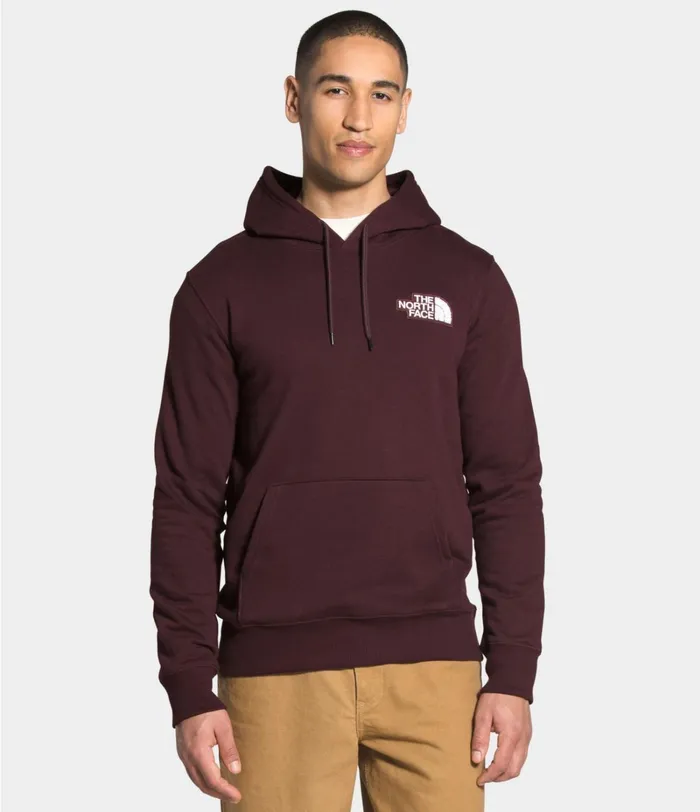 Mens Hoodies and Sweatshirts The North Face Patch Pullover Hoodie Root Brown