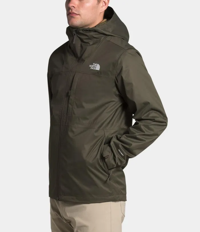 Mens Insulated and Down Jackets The North Face Arrowood Triclimate Jacket New Taupe Greenutility Brown