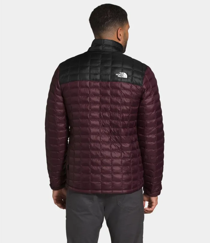 Mens Insulated and Down Jackets The North Face ThermoBall Eco Jacket Tnf Black Matteroot Brown Matte