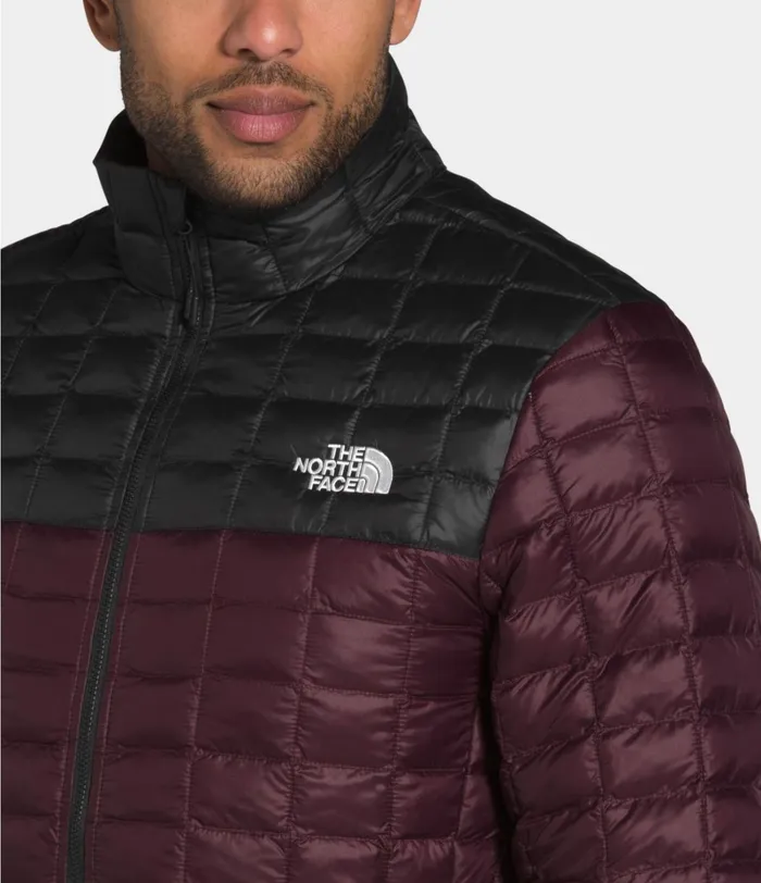 Mens Insulated and Down Jackets The North Face ThermoBall Eco Jacket Tnf Black Matteroot Brown Matte
