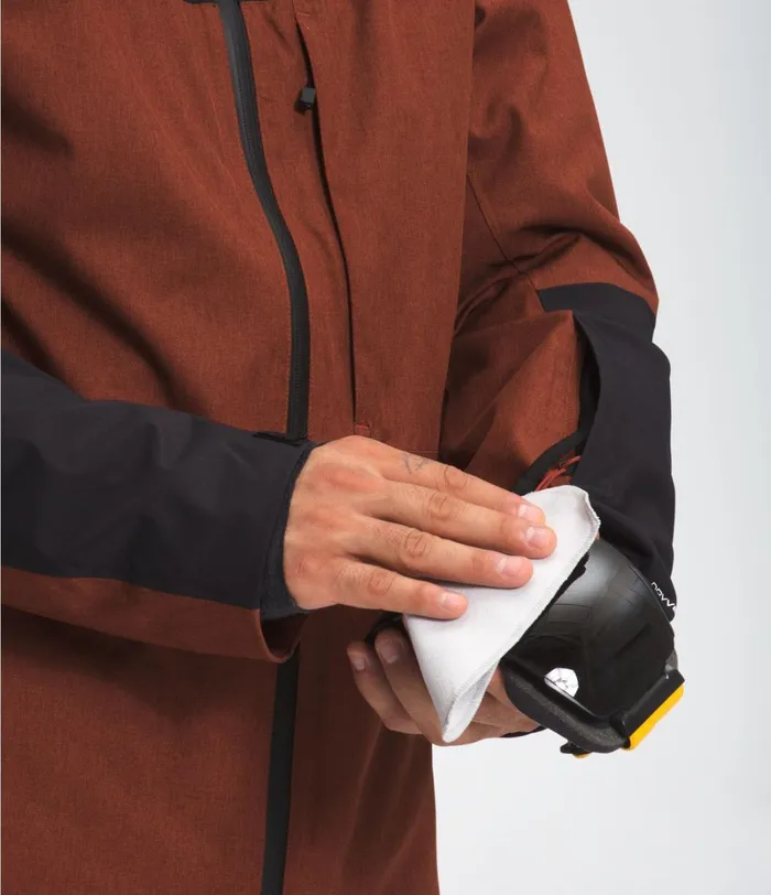 Mens Insulated and Down Jackets The North Face ThermoBall Eco Snow Triclimate Brandy Brown Heatherbrandy Brown