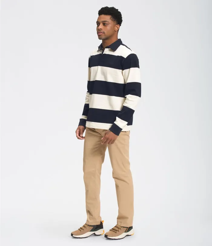 Mens Shirts and Polos The North Face Berkeley Rugby Shirt Vintage Whiteaviator Navy