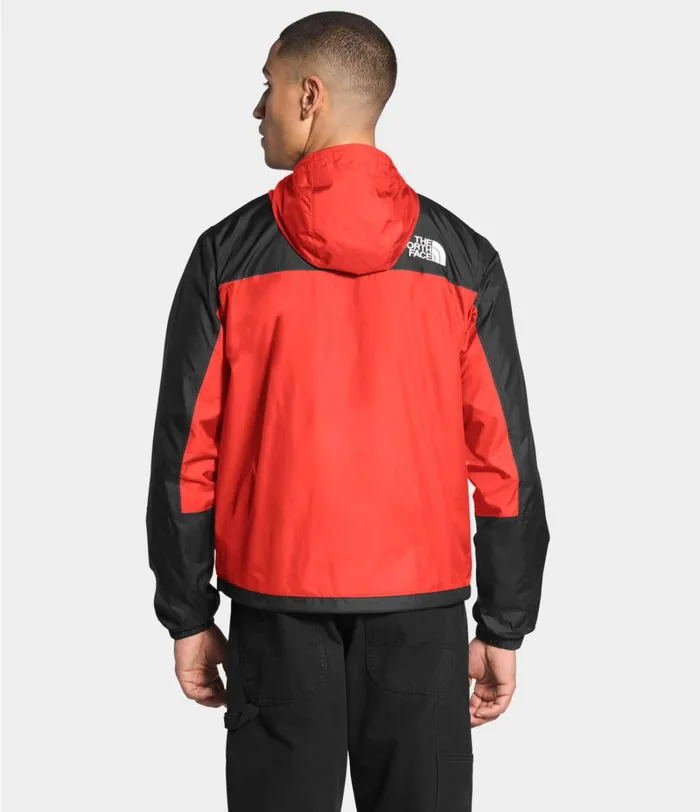 Mens Windbreakers The North Face HMLYN Wind Shell Flare Orange