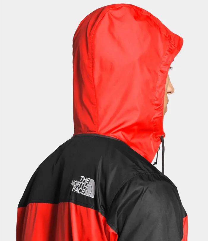 Mens Windbreakers The North Face HMLYN Wind Shell Flare Orange