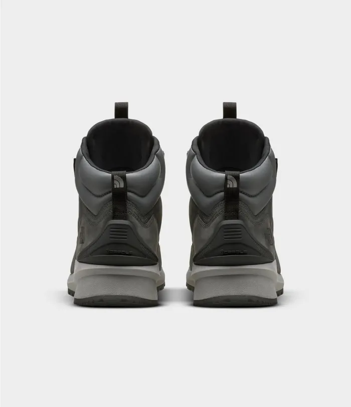 Mens Winter Boots The North Face BackToBerkeley Mid WP Zinc Greytnf Black