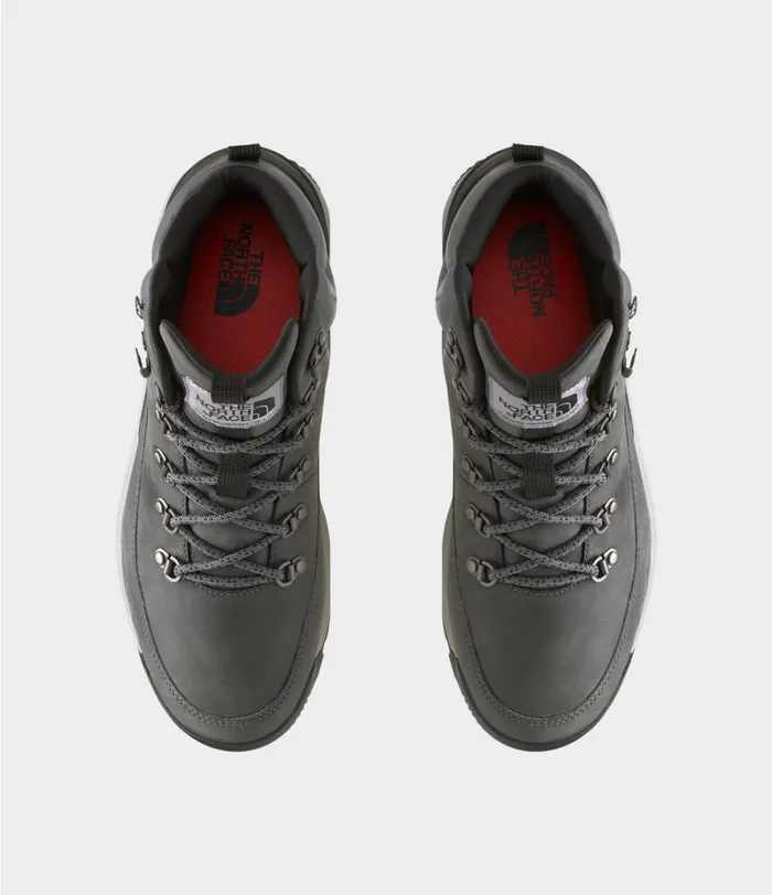 Mens Winter Boots The North Face BackToBerkeley Mid WP Zinc Greytnf Black