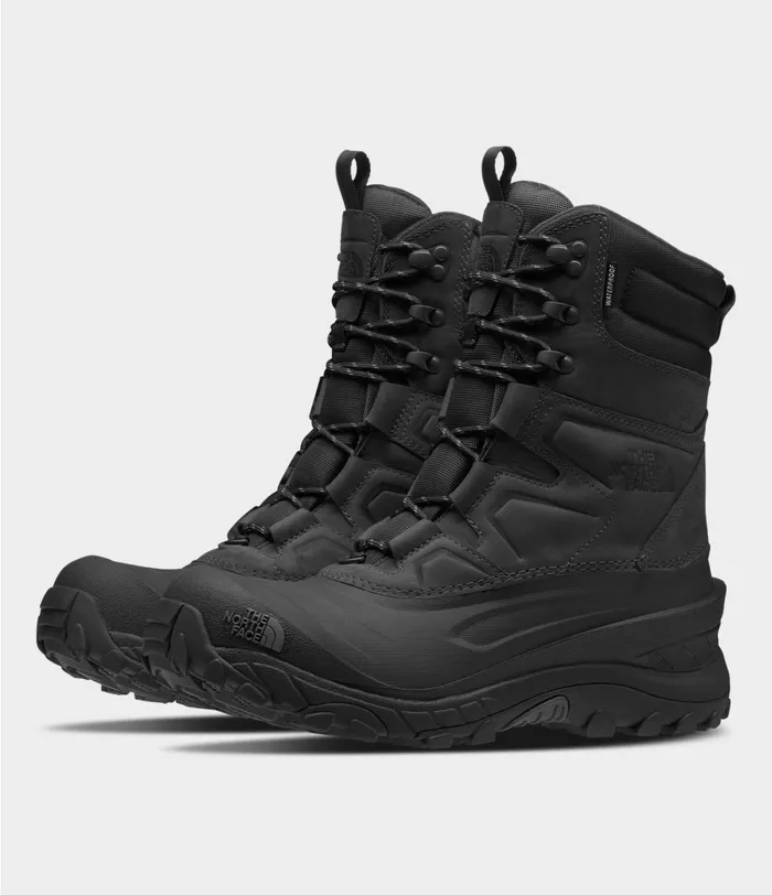 Mens Winter Boots The North Face Chilkat 400 II Tnf Blacktnf Black