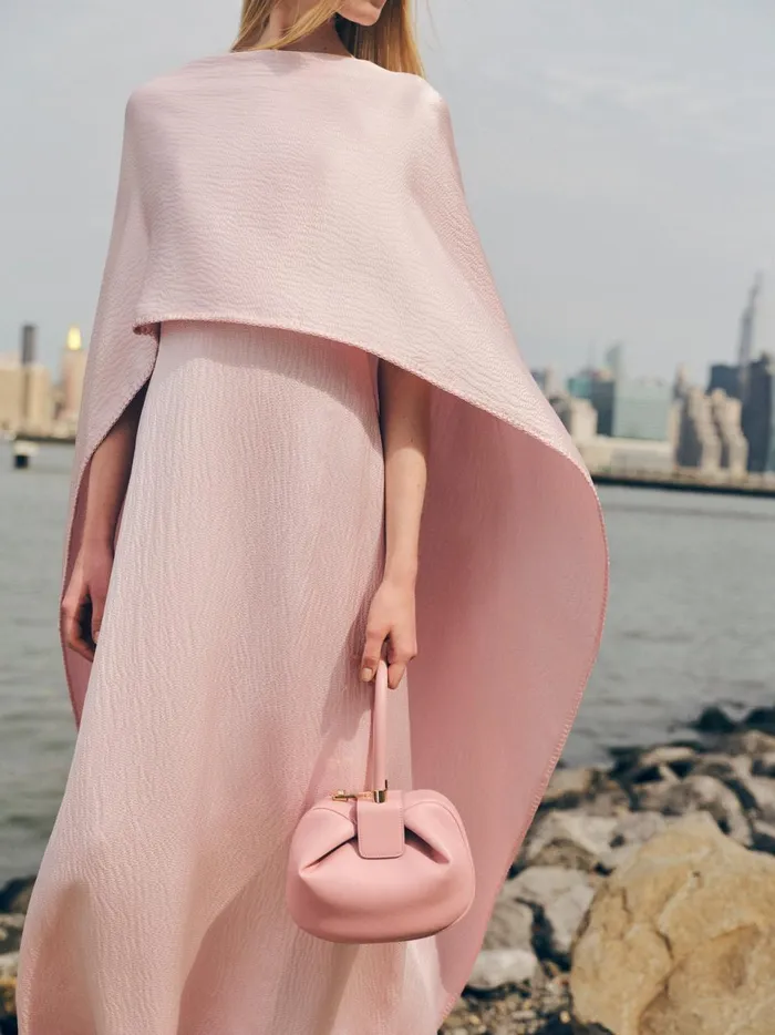 Mini Bags Women Gabriela Hearst Demi Bag In Pink Nappa Leather