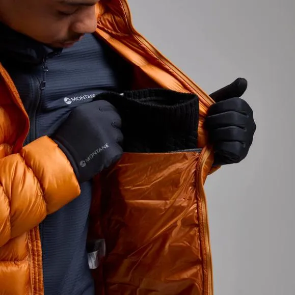Montane Alpine 850 Lite Hooded Down Jacket Flame Orangeblack Mens Montane Down Montane Alpine 850 Lite Hooded Down Jacket Flame Orangeblack Mens Montane Down