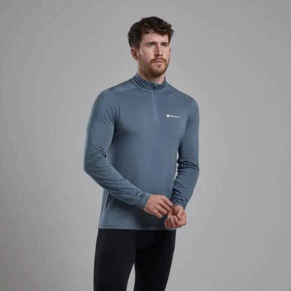 Montane Dart XT Thermal Zip Neck Long Sleeved Top Stone Blueeclipse Bluecapermidnight Greyblack Mens Montane Baselayers Montane Dart XT Thermal Zip Neck Long Sleeved Top Stone Blueeclipse Bluecapermidnight Greyblack Mens Montane Baselayers