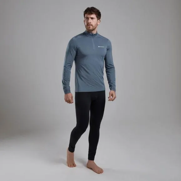 Montane Dart XT Thermal Zip Neck Long Sleeved Top Stone Blueeclipse Bluecapermidnight Greyblack Mens Montane Baselayers Montane Dart XT Thermal Zip Neck Long Sleeved Top Stone Blueeclipse Bluecapermidnight Greyblack Mens Montane Baselayers